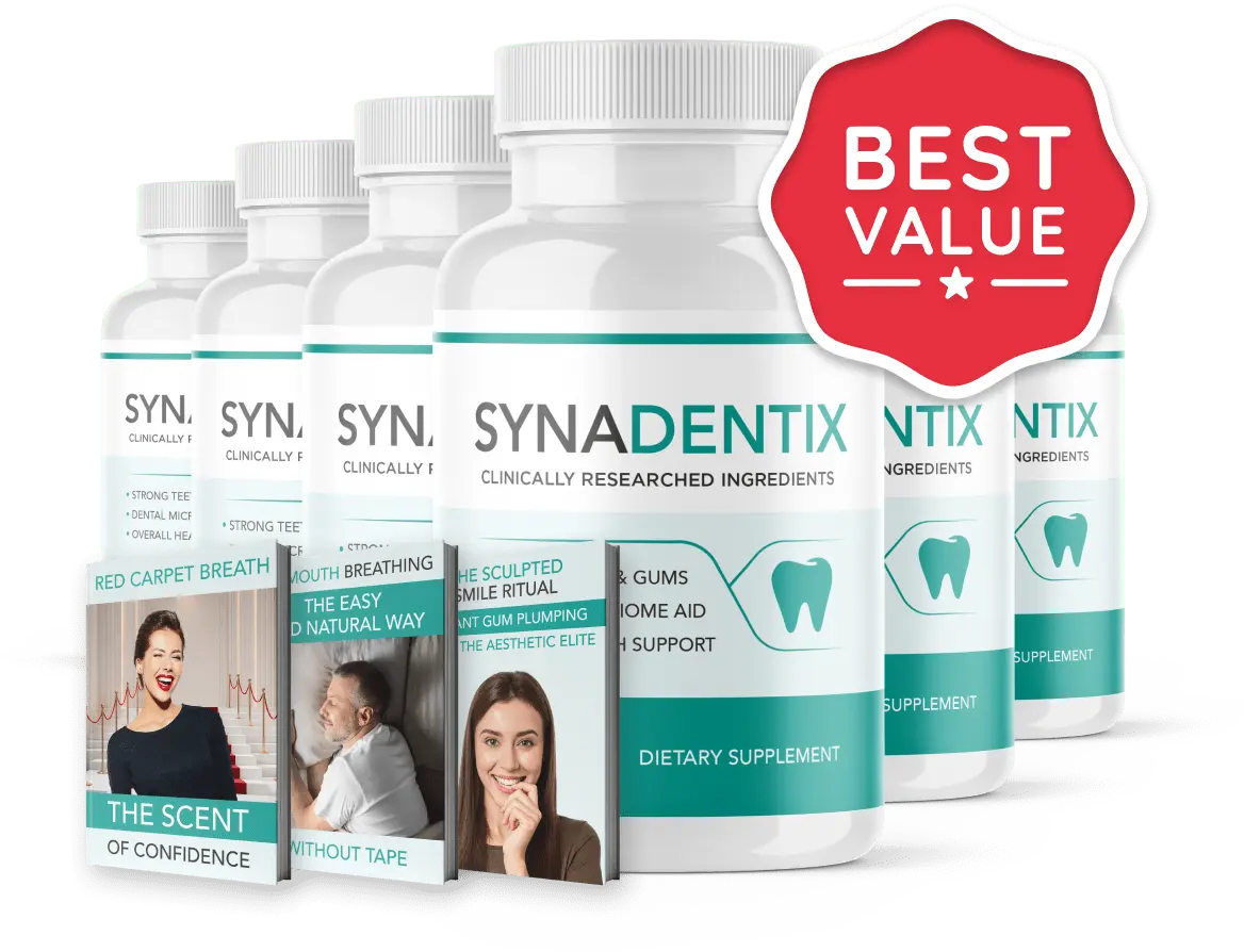 SynaDentix six bottles plus bonus